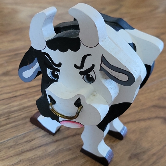Wood Cows - Picture 4 of 6